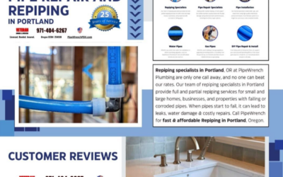 Repiping Specialists Portland: Plumbing Remodel Contractors in Oregon